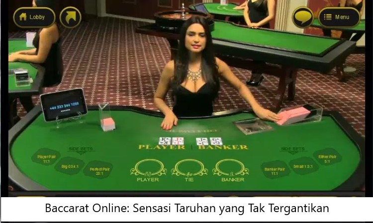 Baccarat Online: Sensasi Taruhan yang Tak Tergantikan